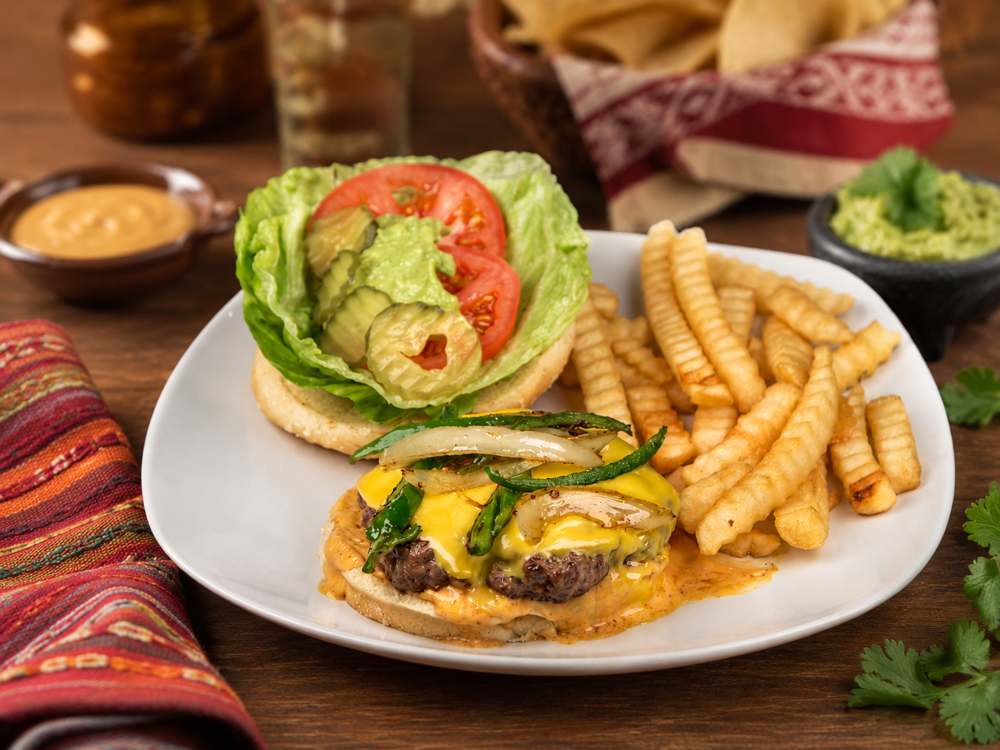Burgers at El Sombrero